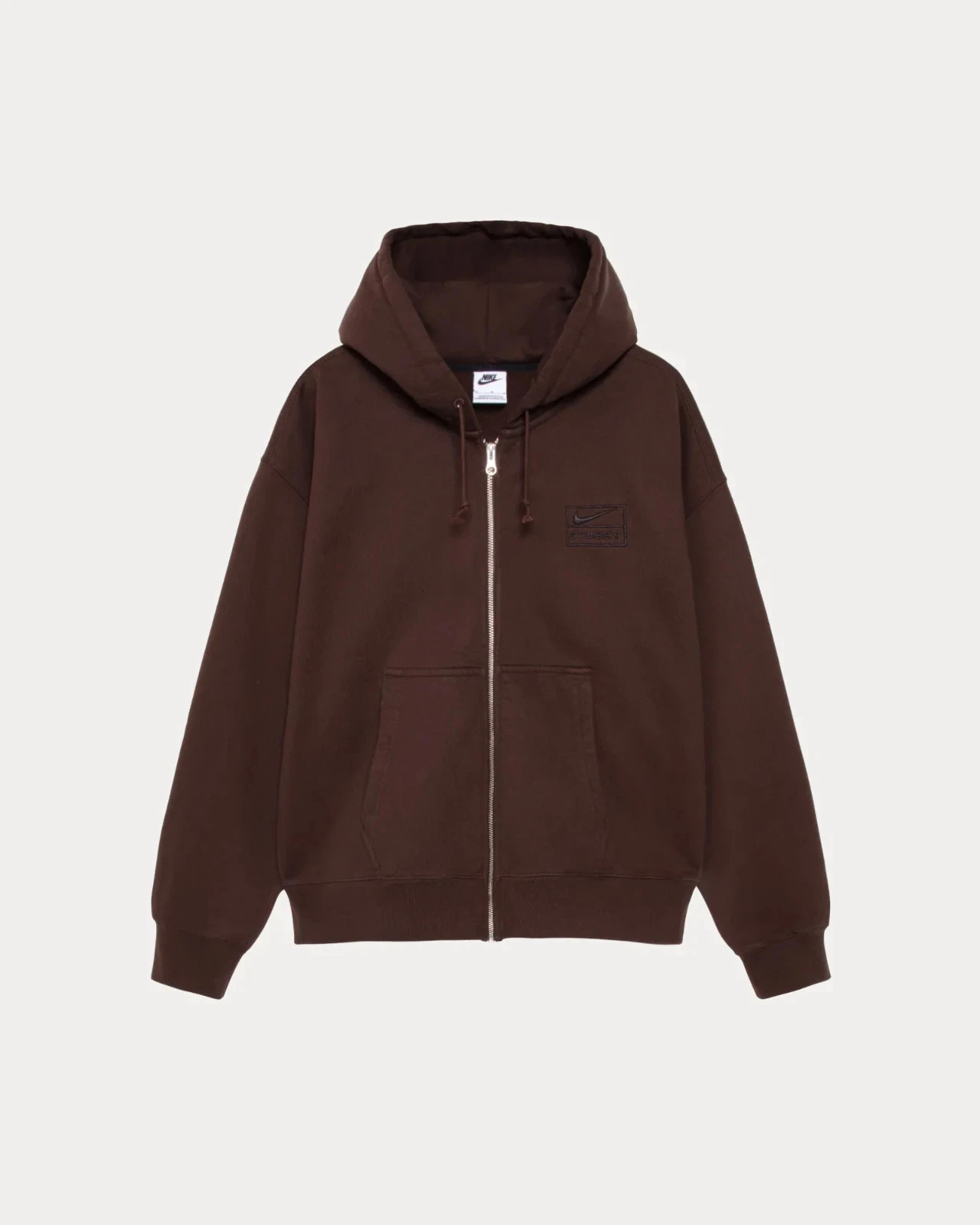 STONE WSHD FLEECE ZIP HOODIE-OSI