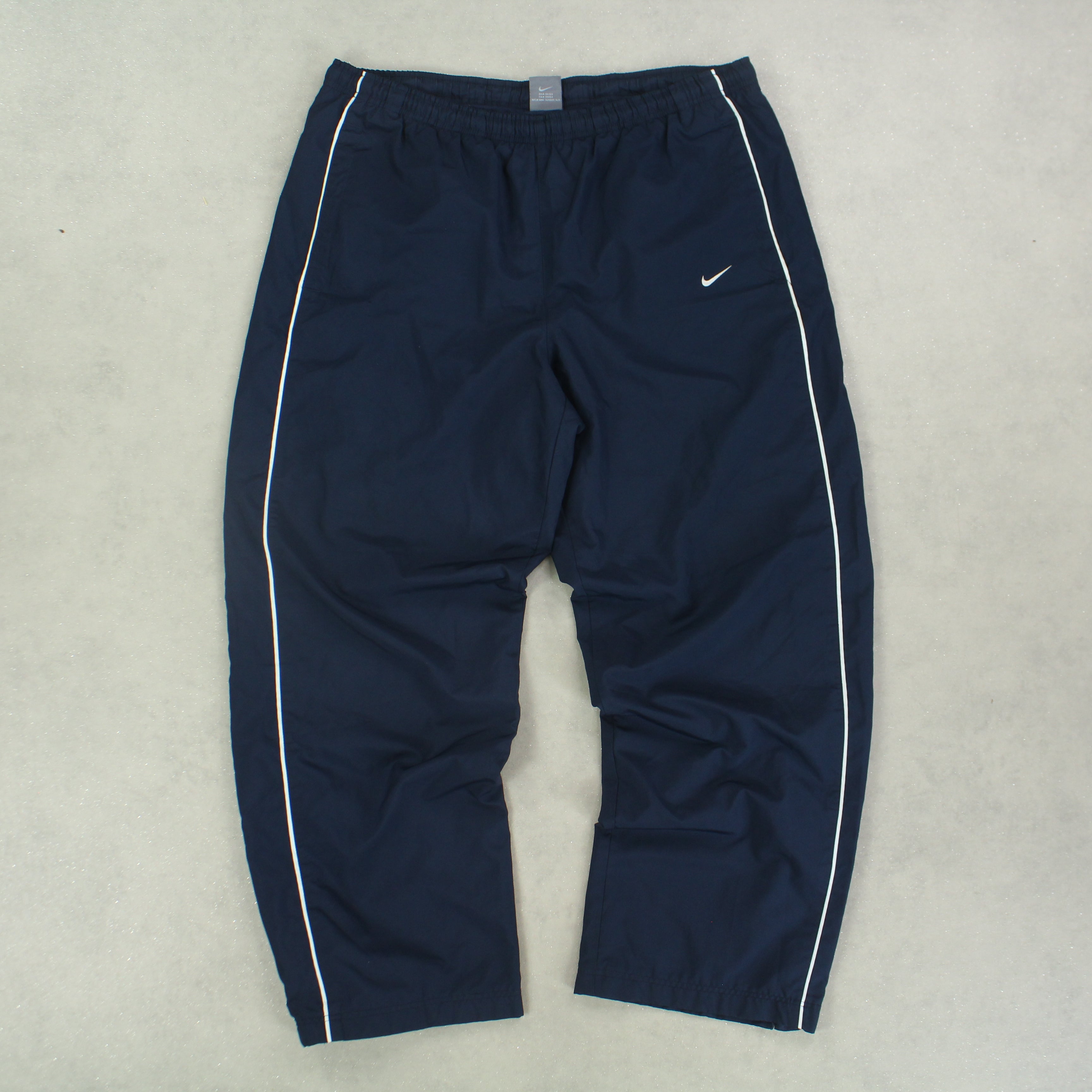 RARE 2000s Baggy Trackpants Navy-OSI