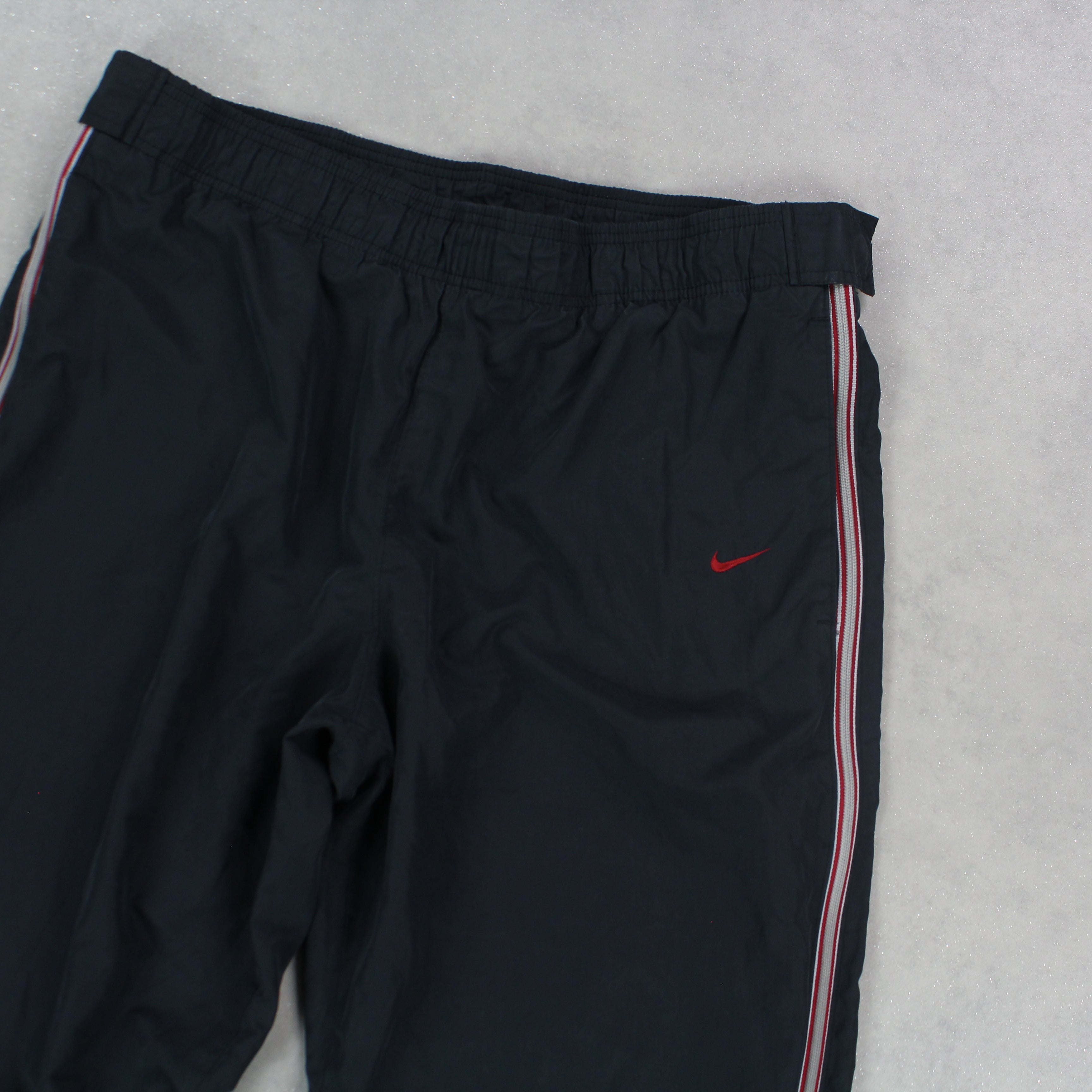 RARE 2000s Baggy Trackpants Grey-OSI
