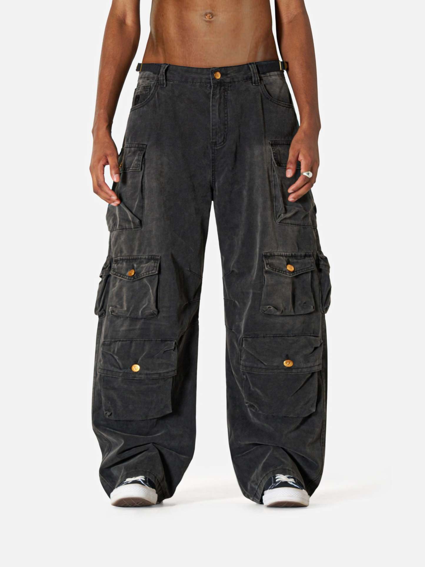 Aelfric Eden Baggy Multi-pocket Jeans-OSI