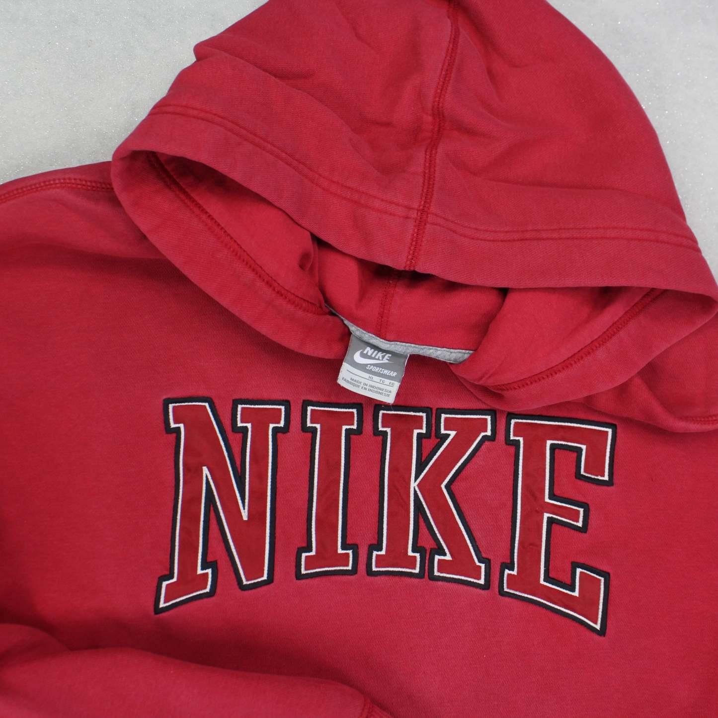 RARE 2000s   Hoodie Red-OSI