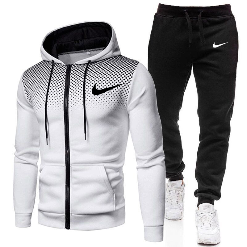 Casual Long Sleeve Men's Sports Suit-OSI