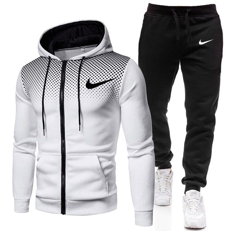 Casual Long Sleeve Men's Sports Suit-OSI