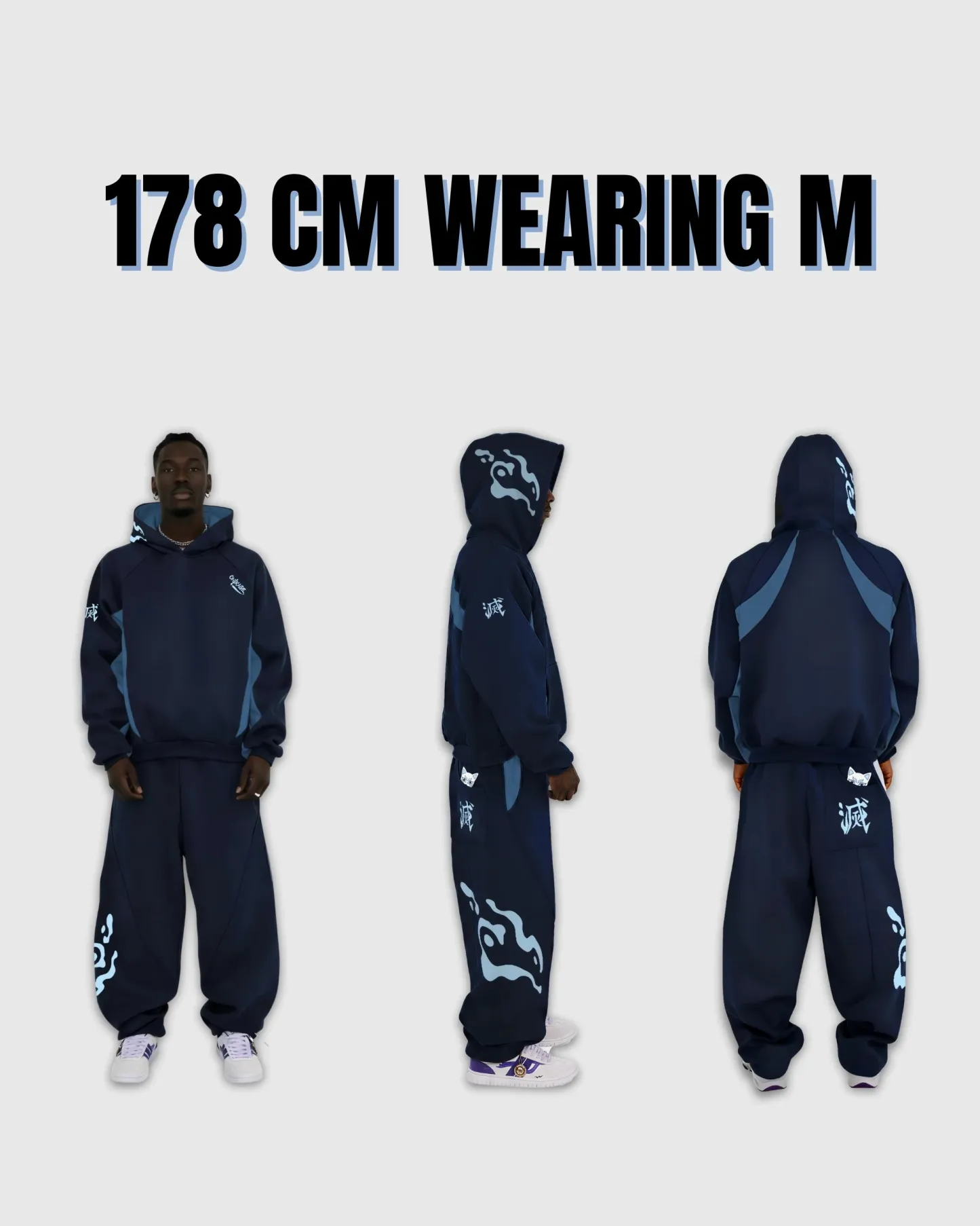 WATER HASHIRA HOODIE-OSI