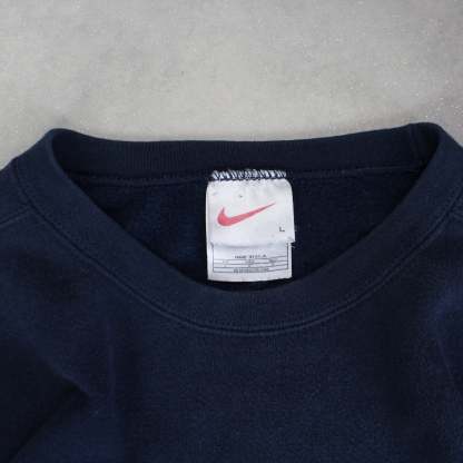 RARE 1990s Heavyweight  Sweatshirt Navy-OSI