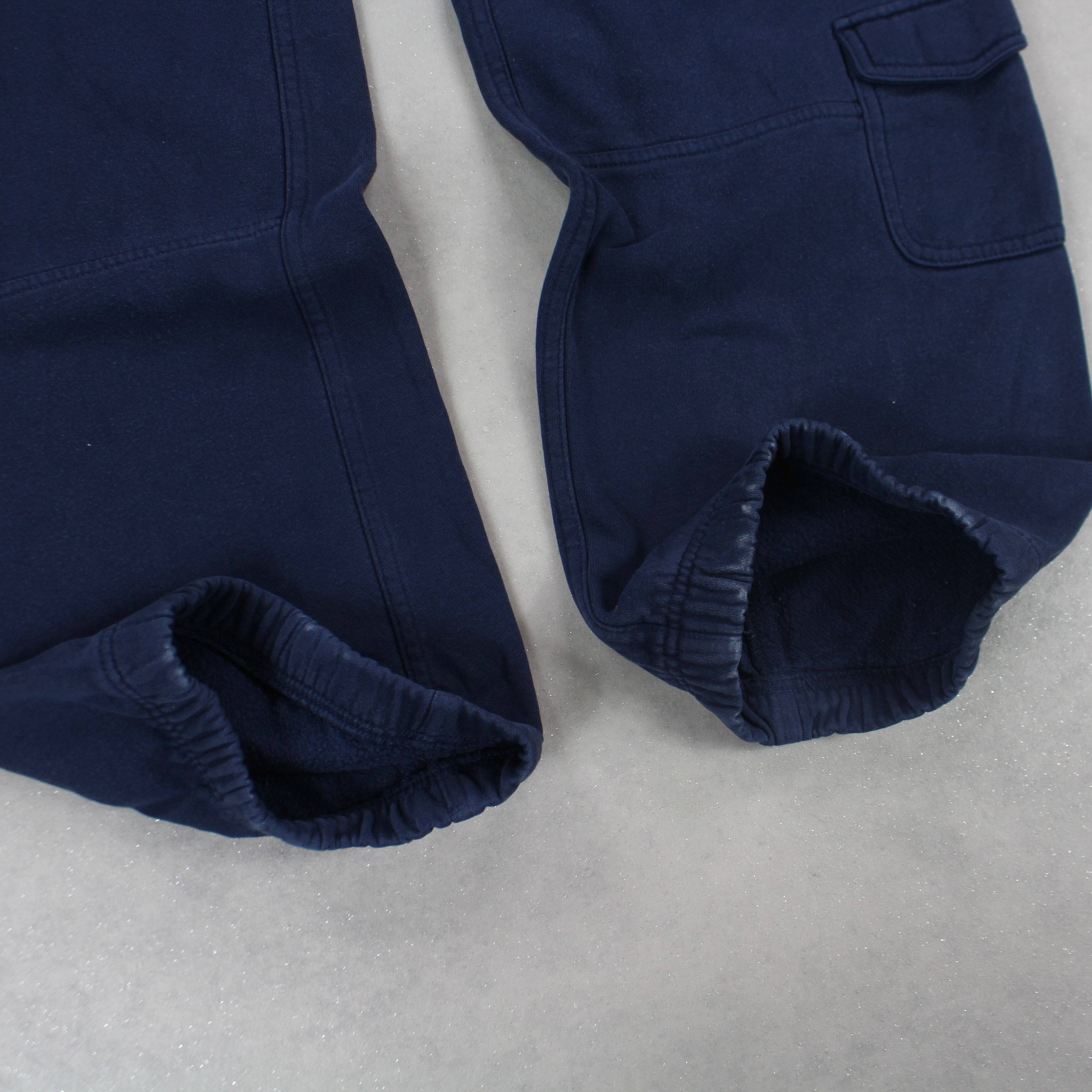 RARE 2000s Cargo Joggers Navy-OSI