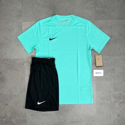 Dri Fit Set Turqoise/Black Shorts-OSI