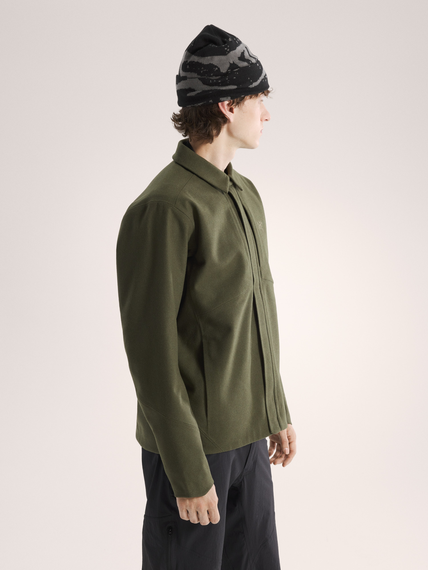 Sawyer Wool Overshirt Men's-OSI