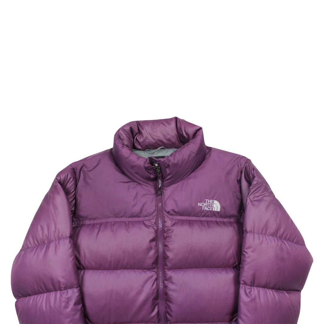 Women's Purple Puffer Jacket-OSI