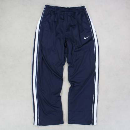 RARE 2000s Baggy Trackpants Navy-OSI