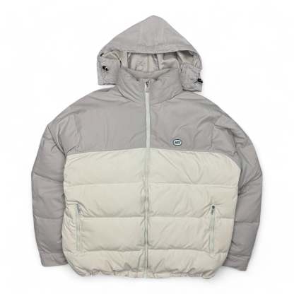 Vintage  Puffer Daunenjacke Beige-OSI