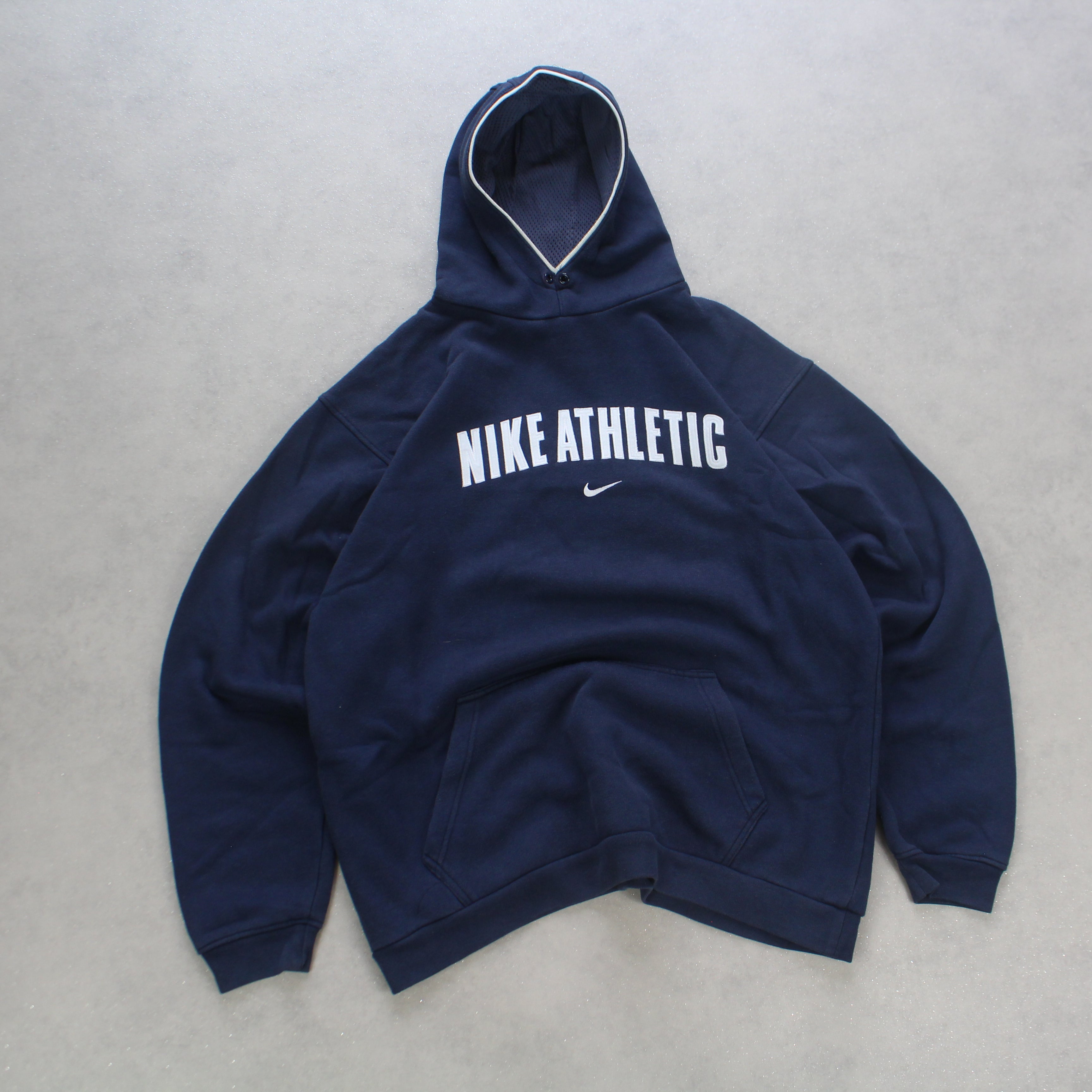 RARE 2000s  Hoodie Navy-OSI