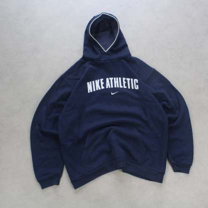 RARE 2000s  Hoodie Navy-OSI