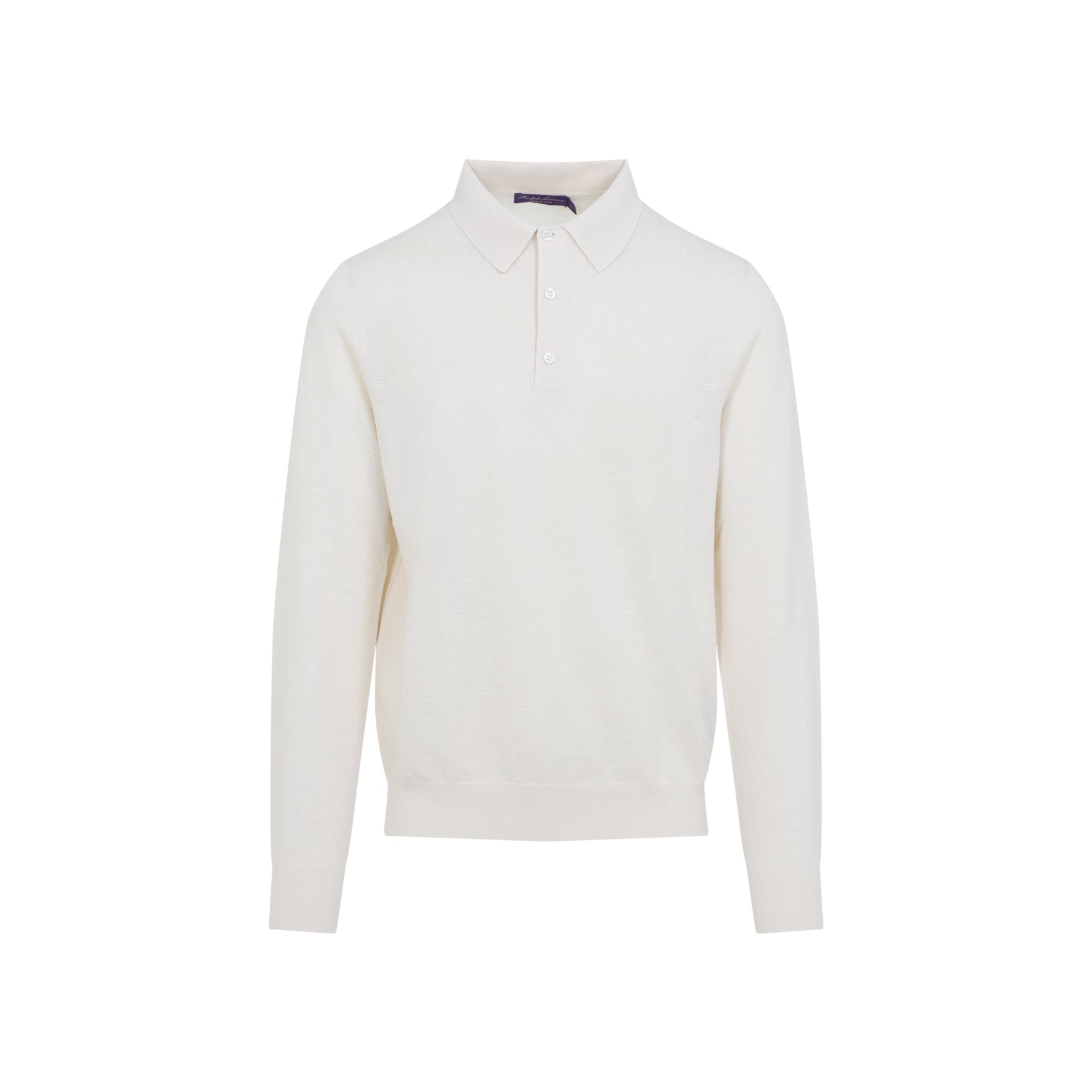  PURPLE LABEL Long Sleeves Polo Knit-OSI