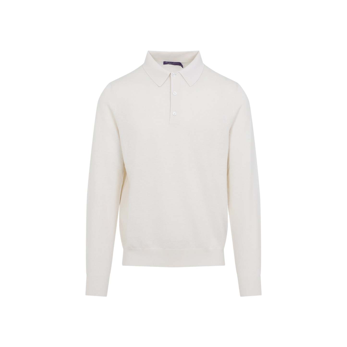  PURPLE LABEL Long Sleeves Polo Knit-OSI