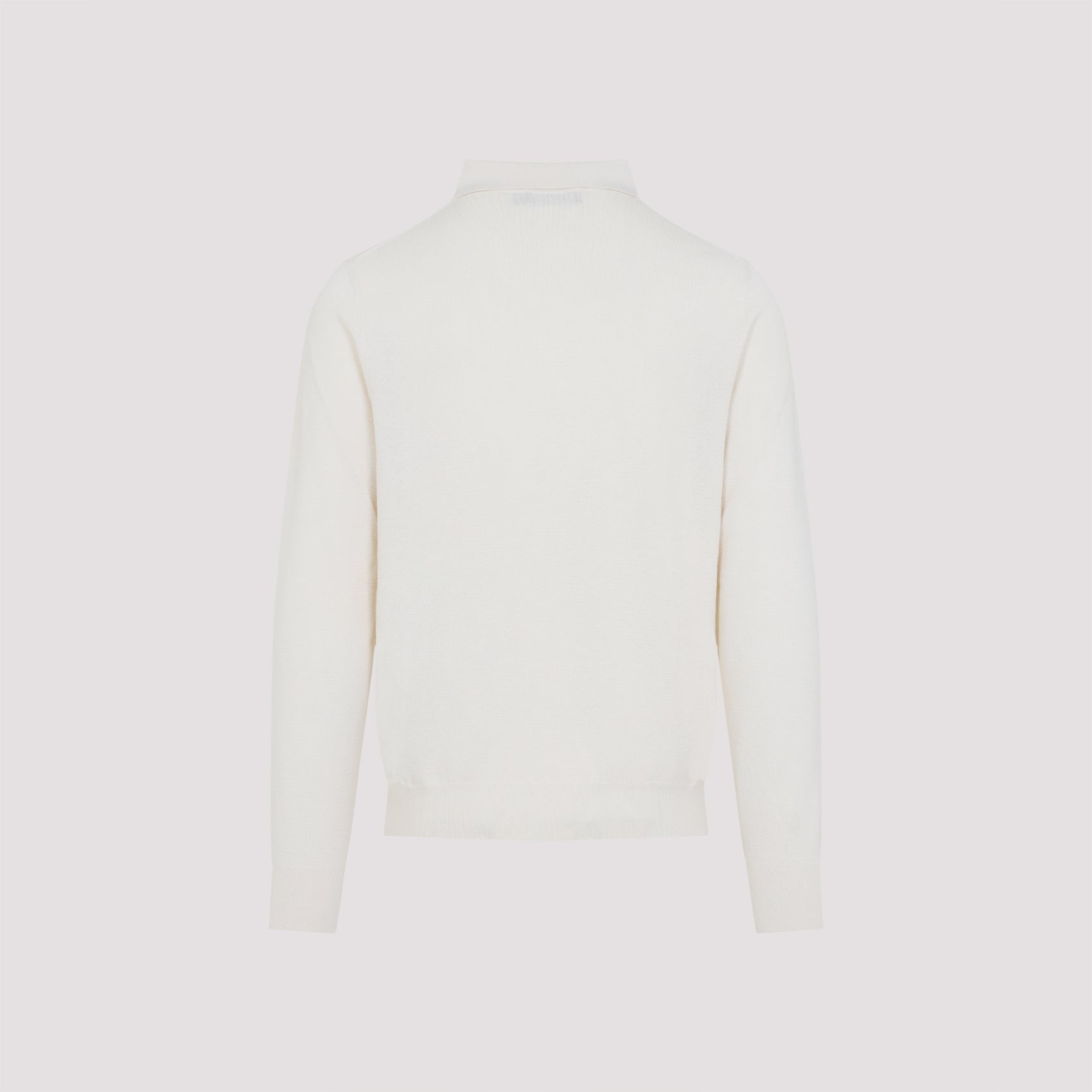  PURPLE LABEL Long Sleeves Polo Knit Sweater for Men-OSI