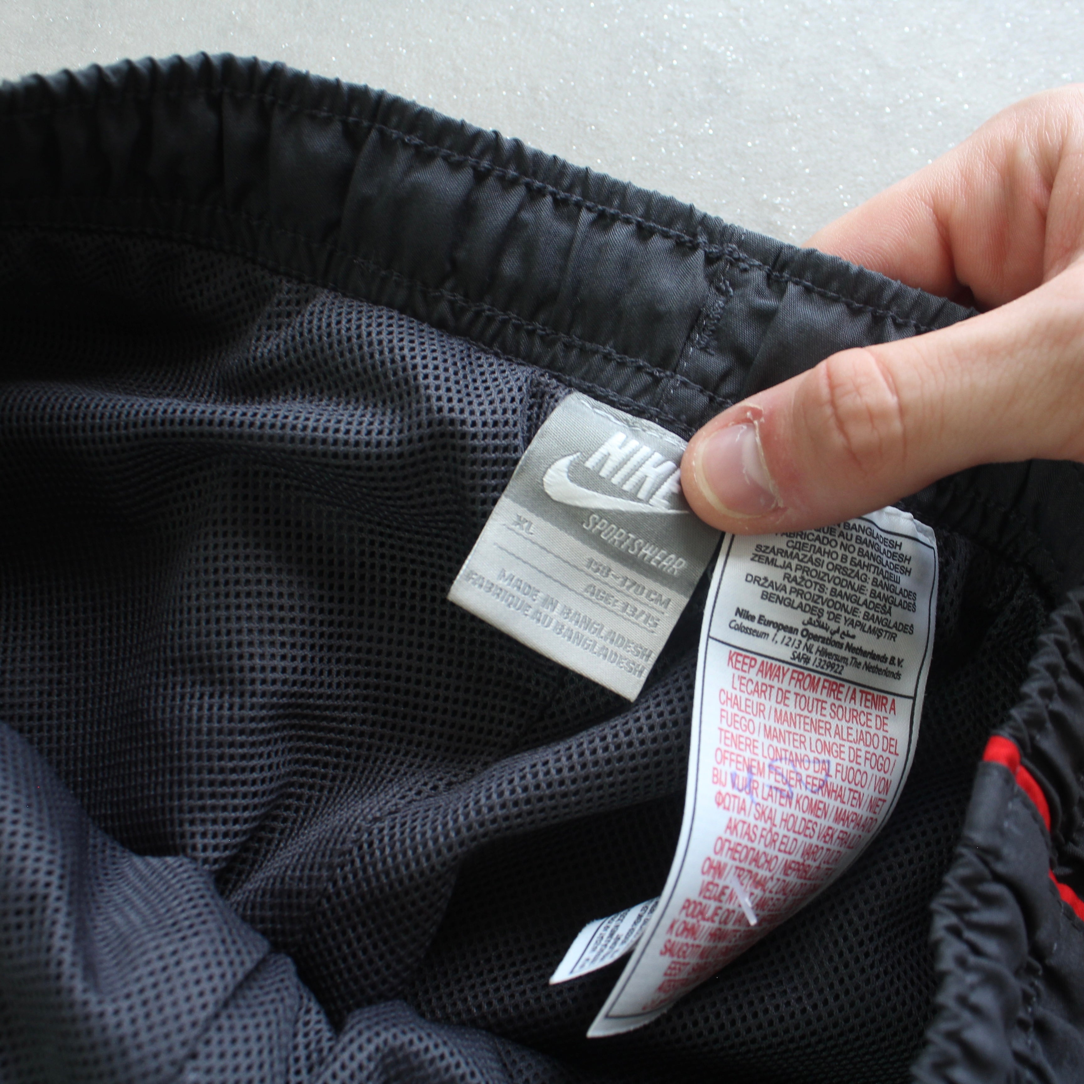 RARE 2000s Trackpants Grey-OSI