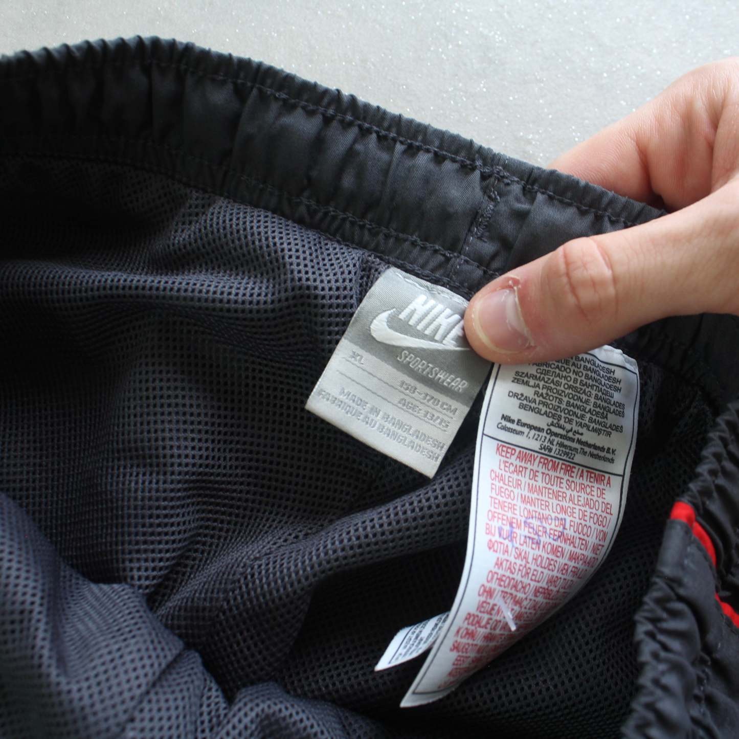 RARE 2000s Trackpants Grey-OSI