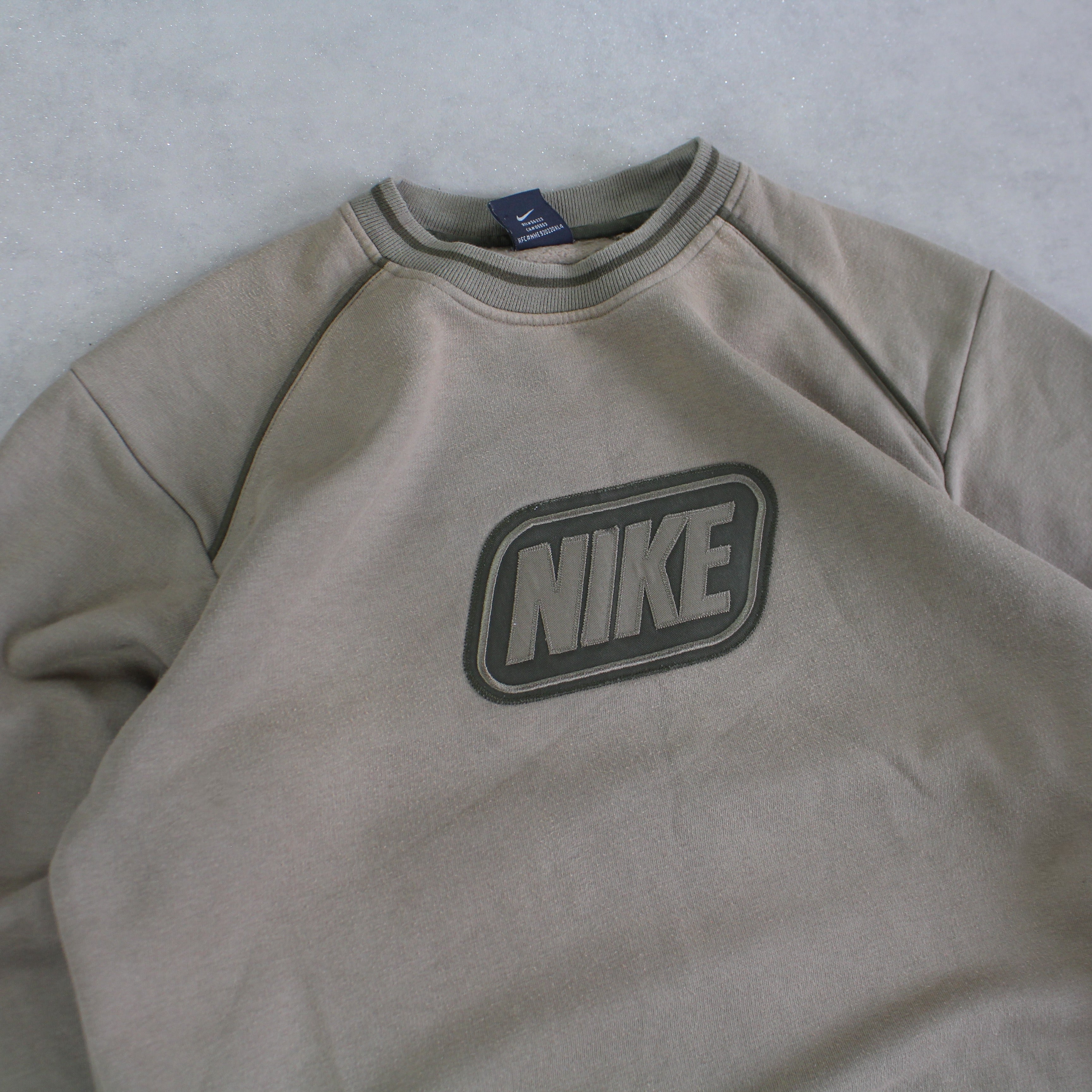 SUPER RARE 2000s  Sweatshirt Light Brown-OSI