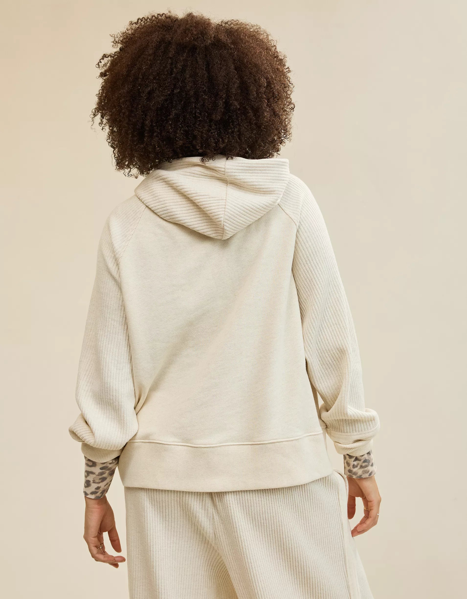 Essential Waffle Hoodie & Trouser Set-OSI