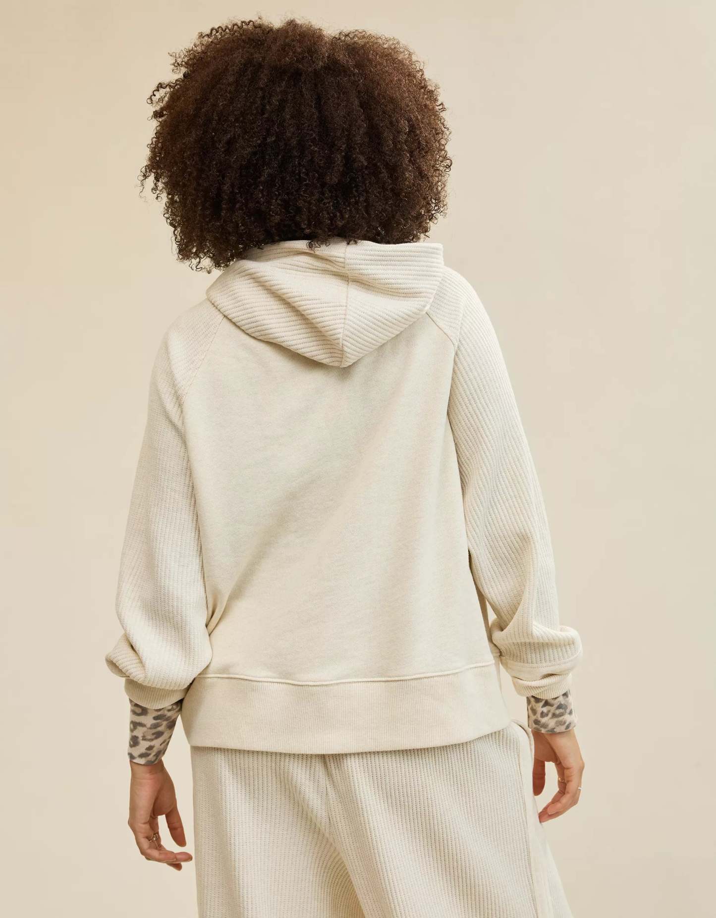 Essential Waffle Hoodie & Trouser Set-OSI