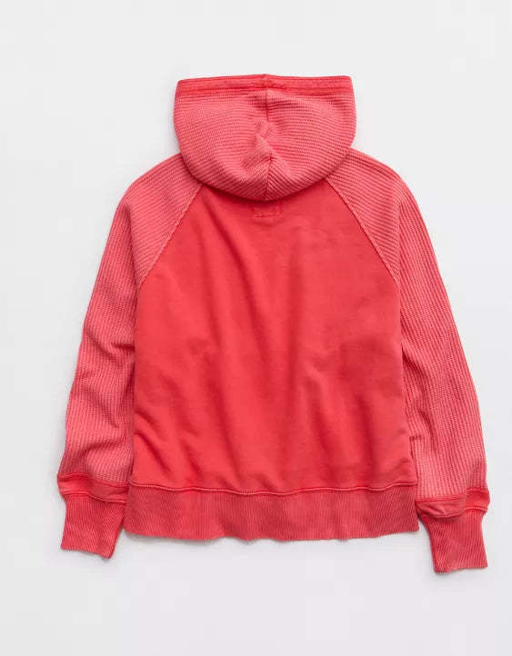 Essential Waffle Hoodie & Trouser Set-OSI