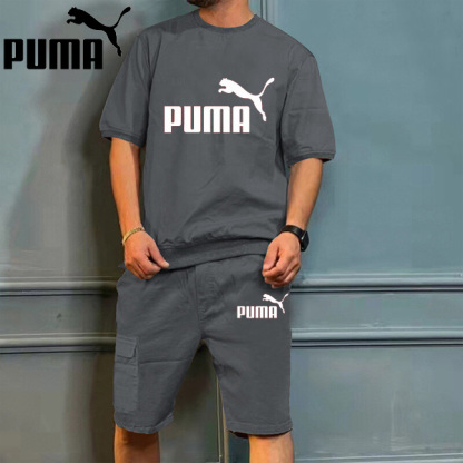 2025 Ropa deportiva sencilla, informal y cómoda para hombre (top + pantalones)-OSI