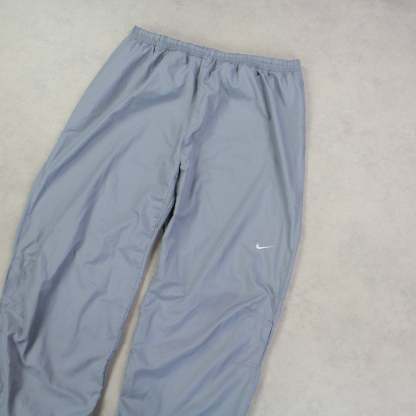 RARE 2000s Baggy Trackpants Grey-OSI