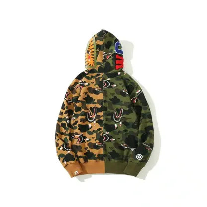  Shark Mouth Camo Hoodie-OSI