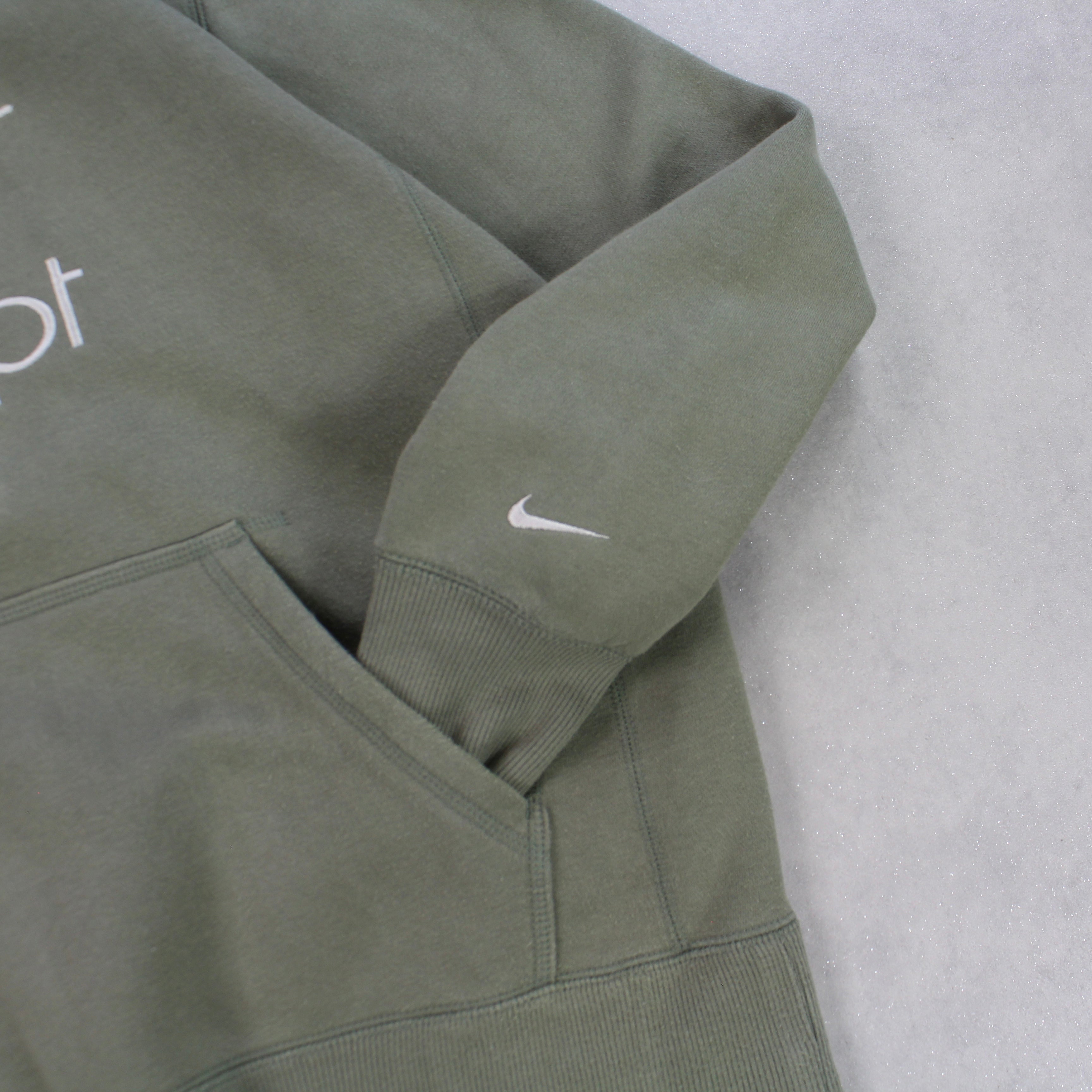 RARE 2000s  Hoodie Green-OSI