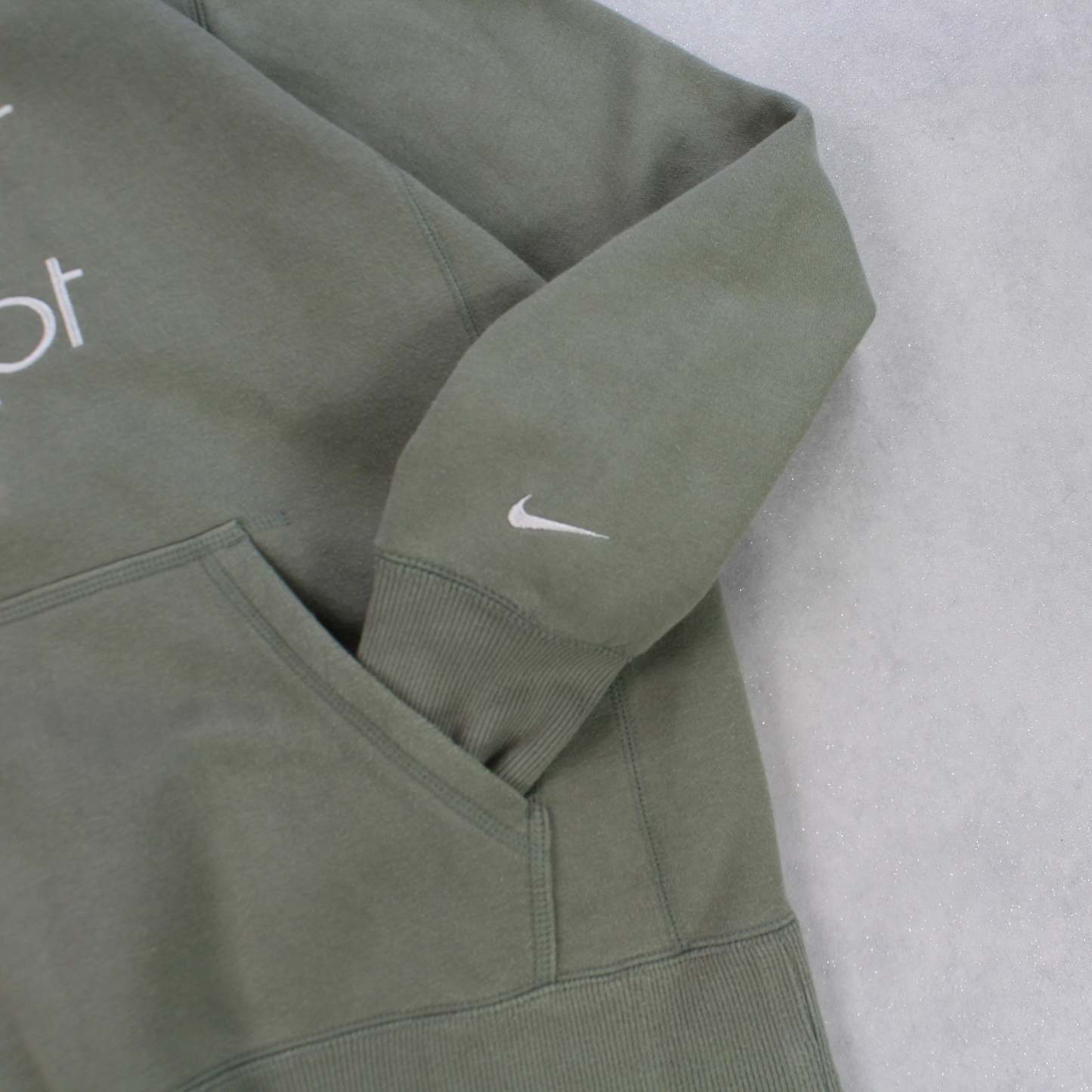 RARE 2000s  Hoodie Green-OSI