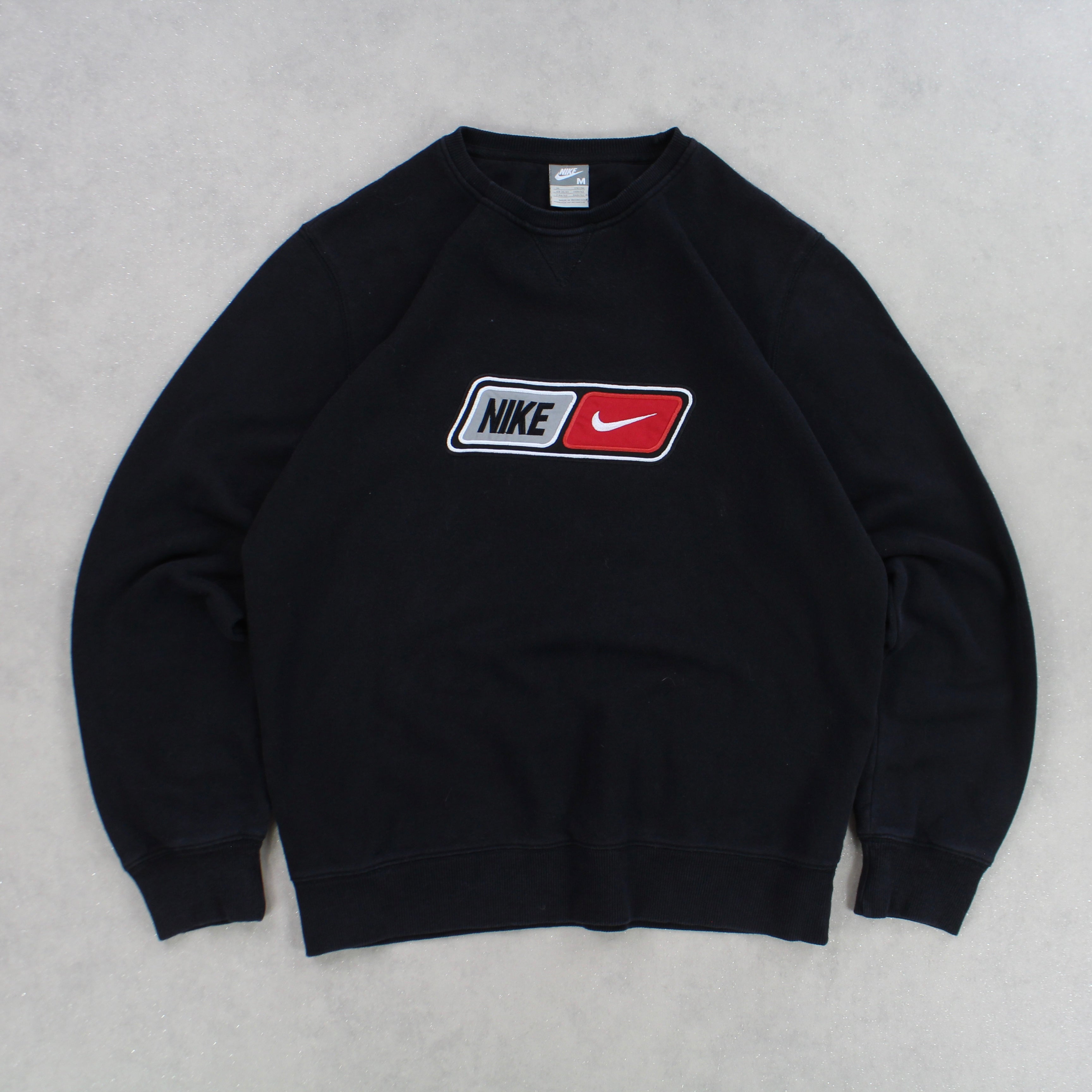 RARE 2000s  Sweatshirt Black-OSI