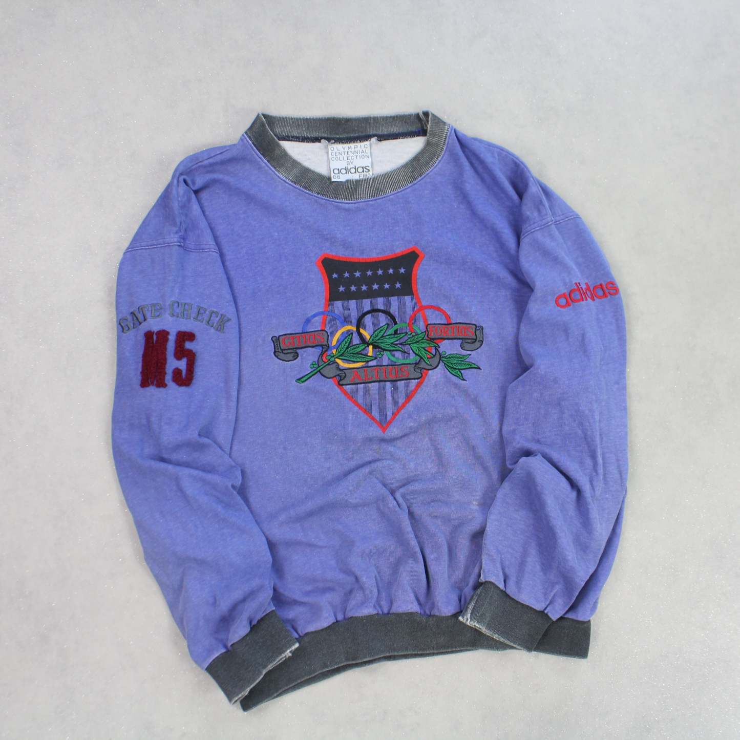 SUPER RARE 1 Of 1 1980s Sweatshirt Purple-OSI