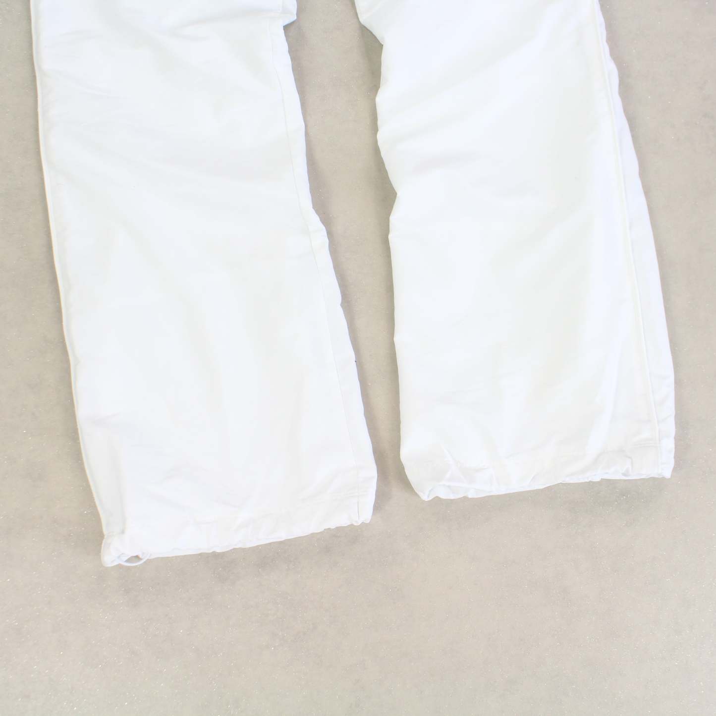 RARE 2000s Baggy Trackpants White-OSI