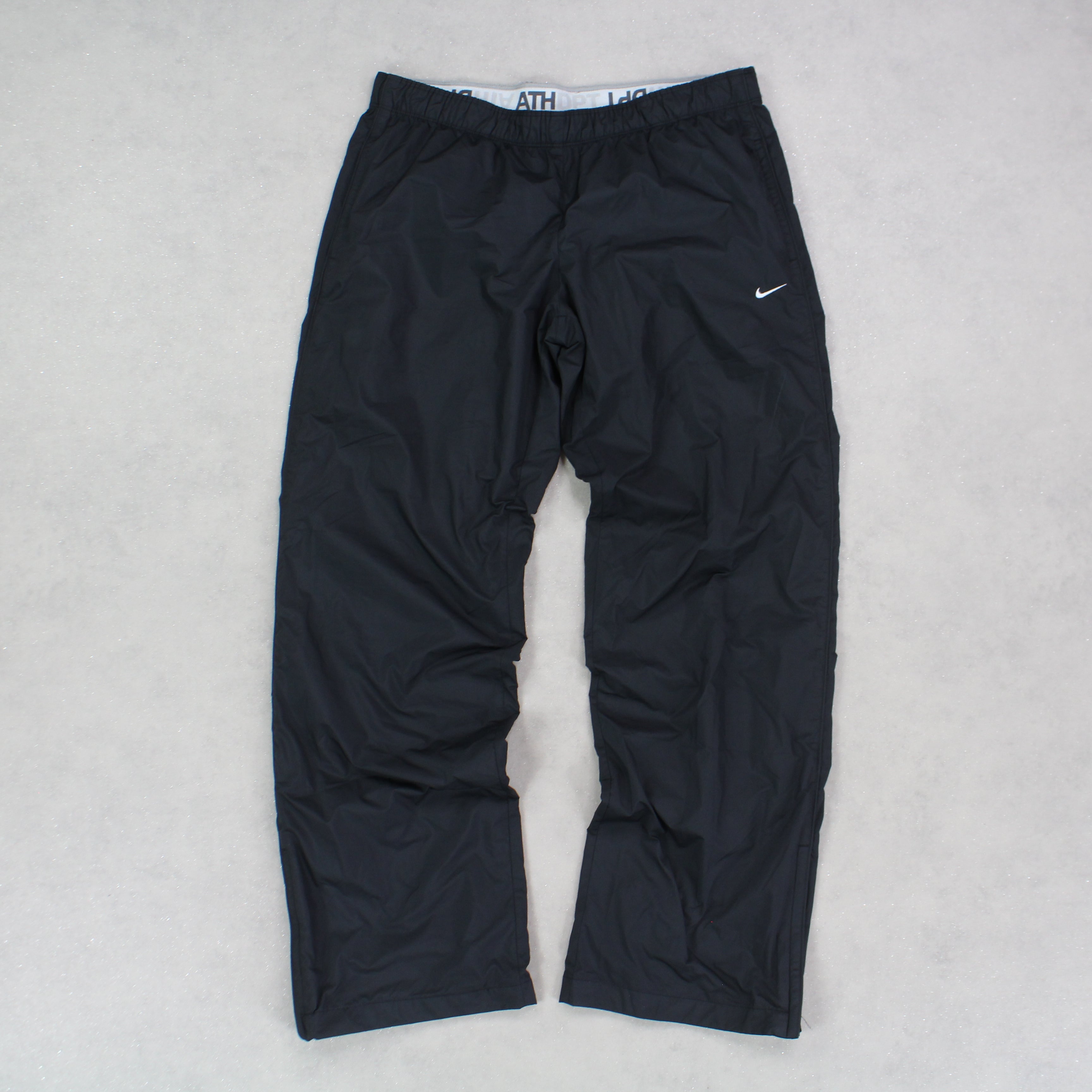 RARE 00s Trackpants Black-OSI