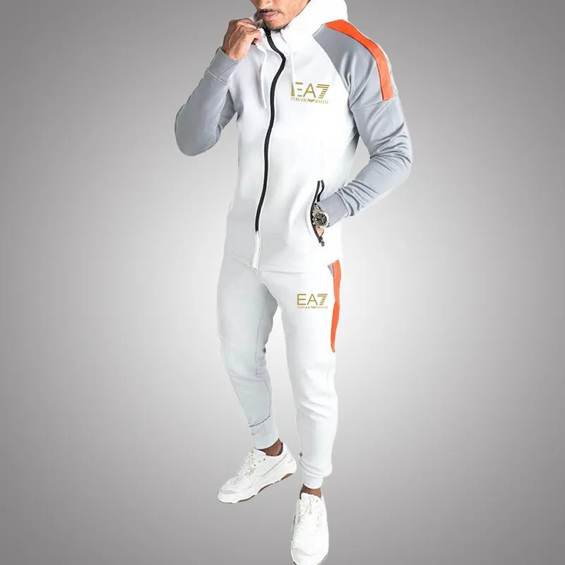 Dwuczęściowy dres męski (kurtka + spodnie)-OSI