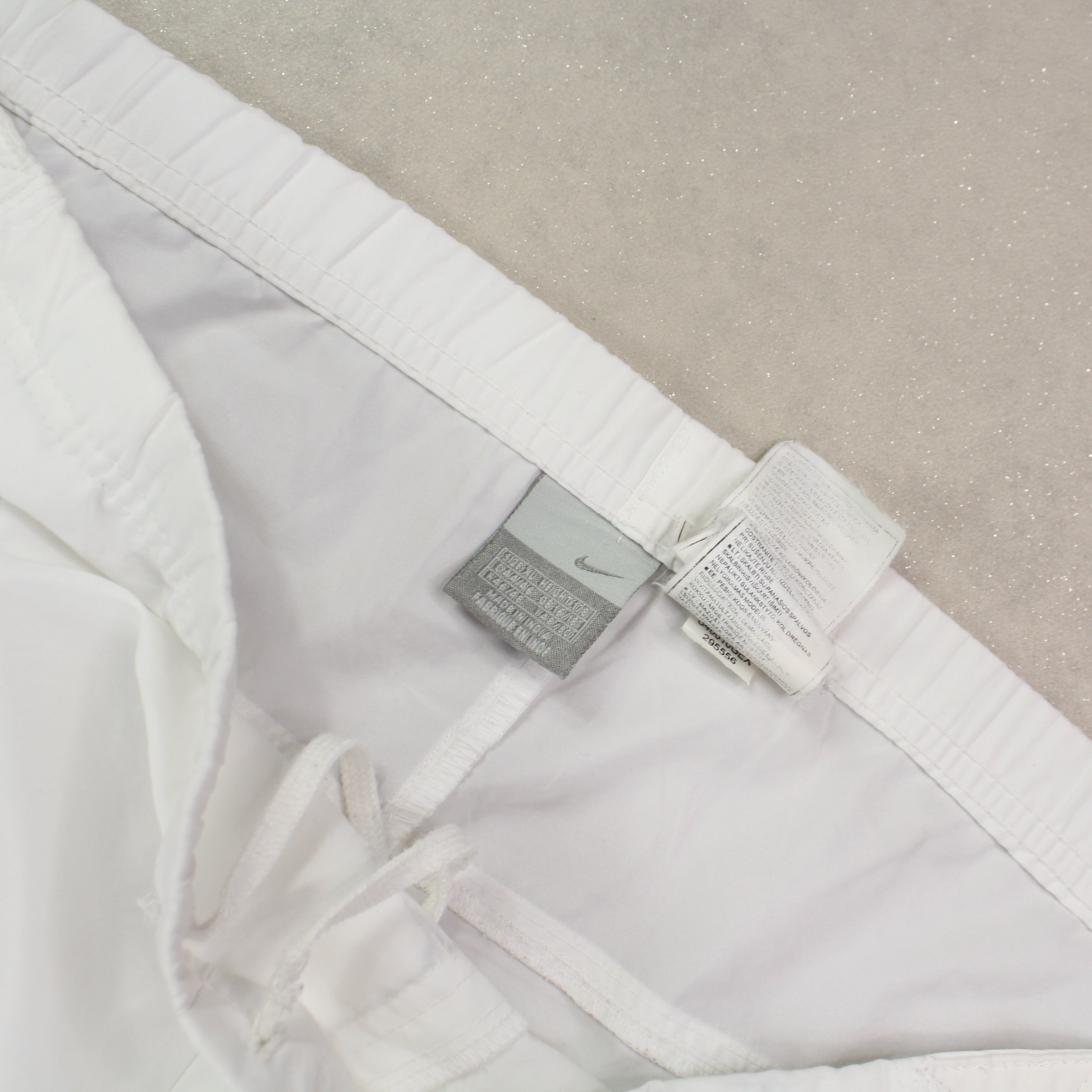 RARE 2000s Baggy Trackpants White-OSI