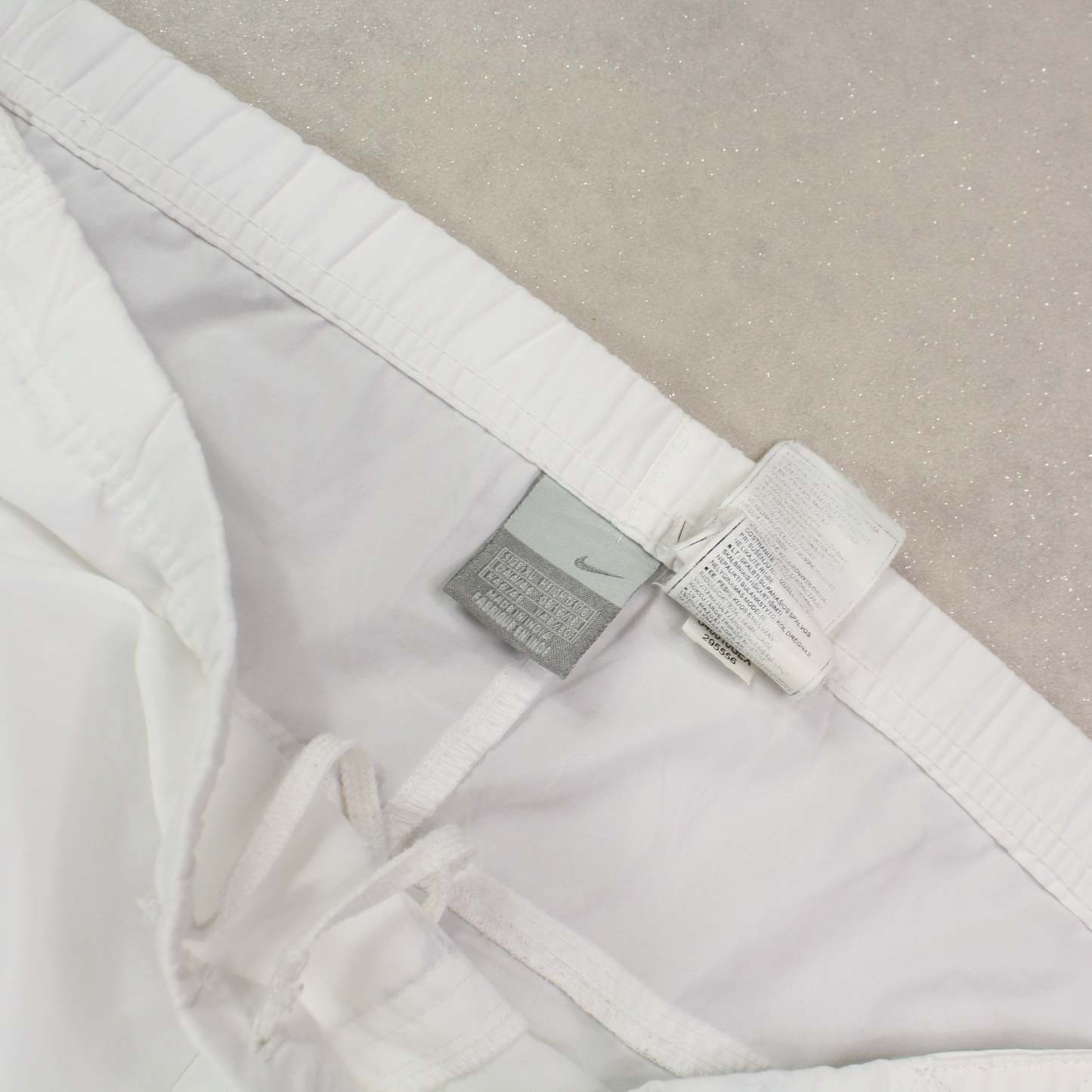 RARE 2000s Baggy Trackpants White-OSI