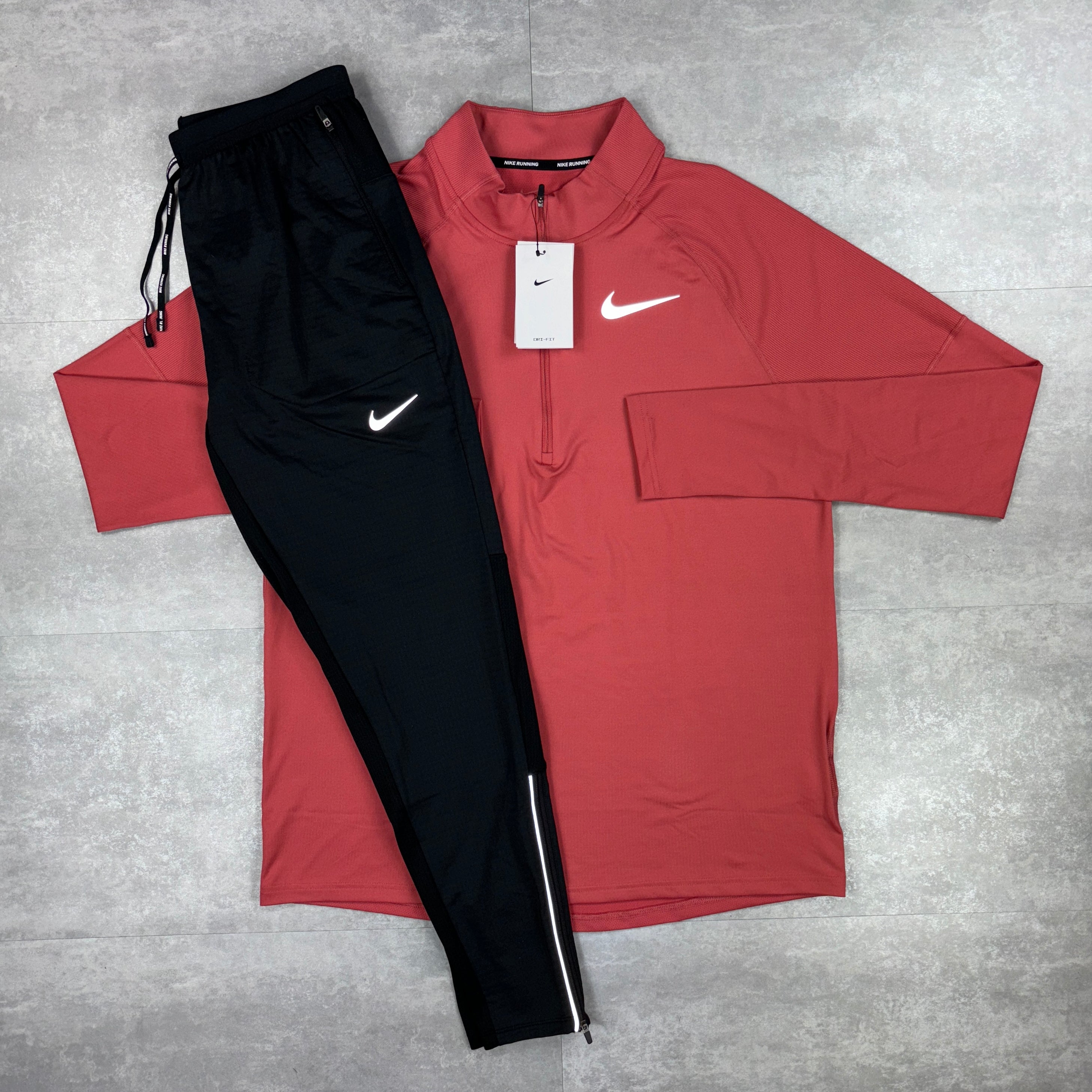 Element 1.0 1/4 Zip Adobe & Black Phenoms Pants Set-OSI