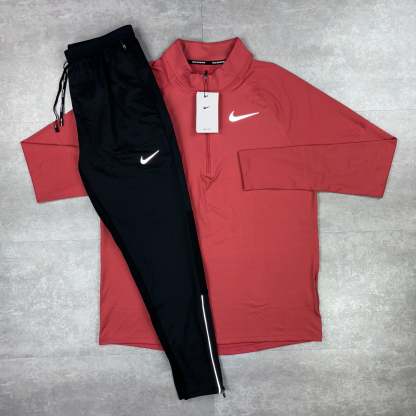 Element 1.0 1/4 Zip Adobe & Black Phenoms Pants Set-OSI
