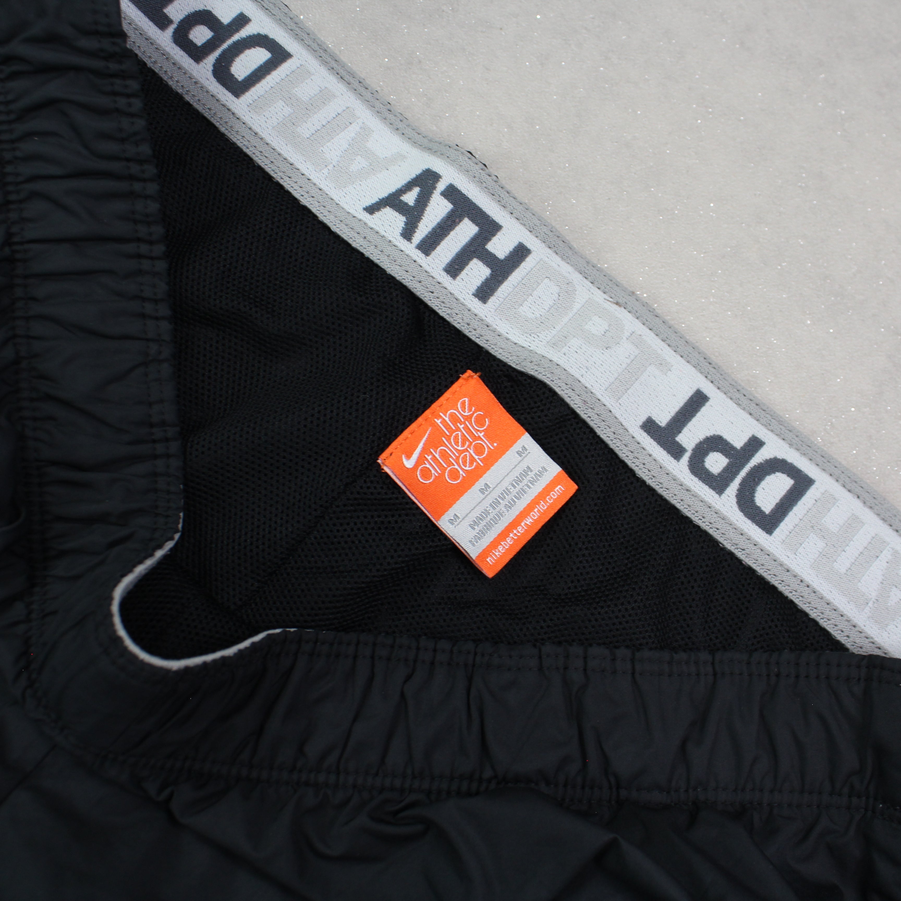 RARE 00s Trackpants Black-OSI