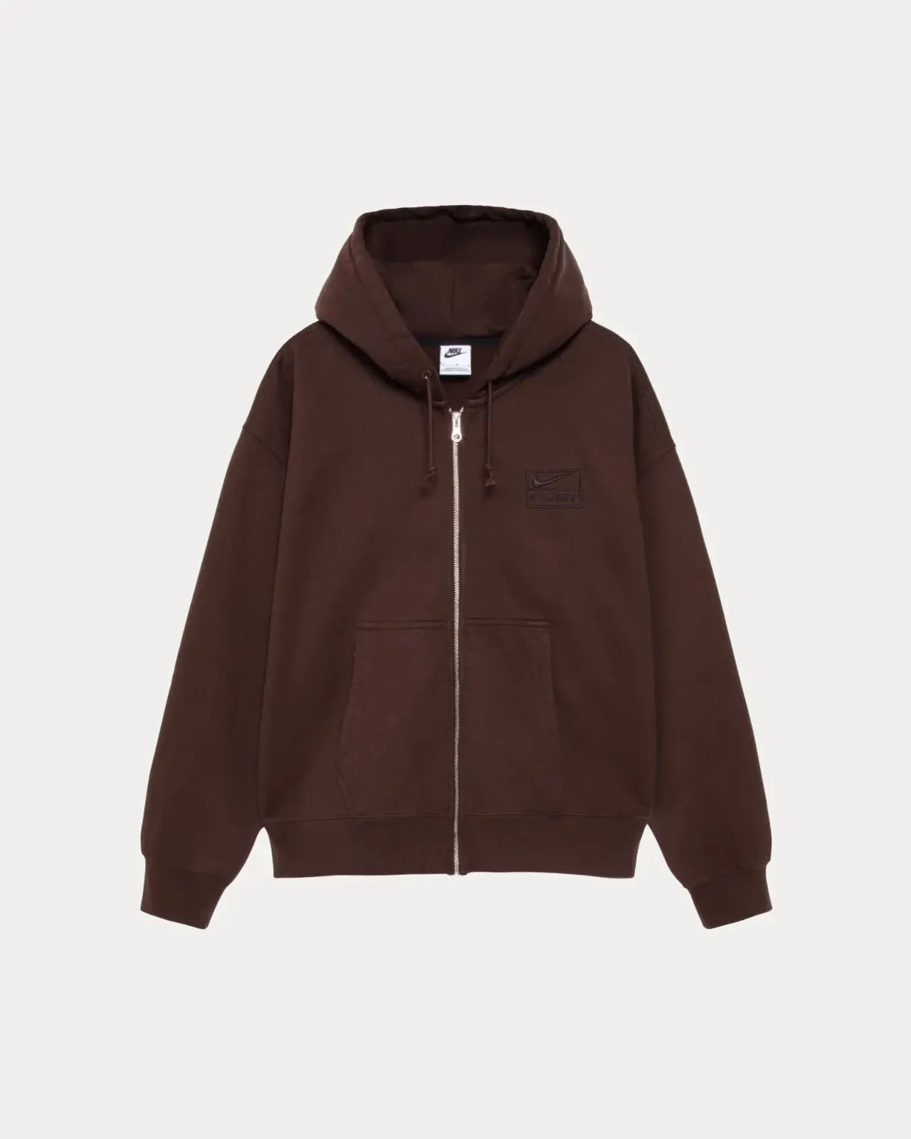 STONE WSHD FLEECE ZIP HOODIE-OSI
