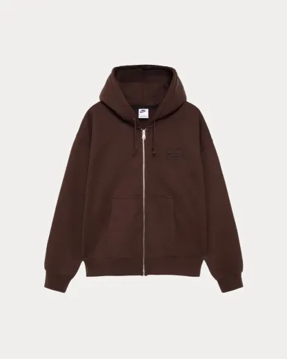 STONE WSHD FLEECE ZIP HOODIE-OSI