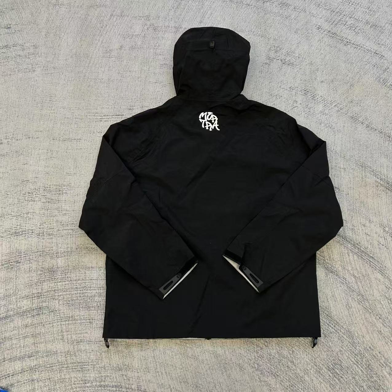 Mertra Monogram Shell Jacket Black