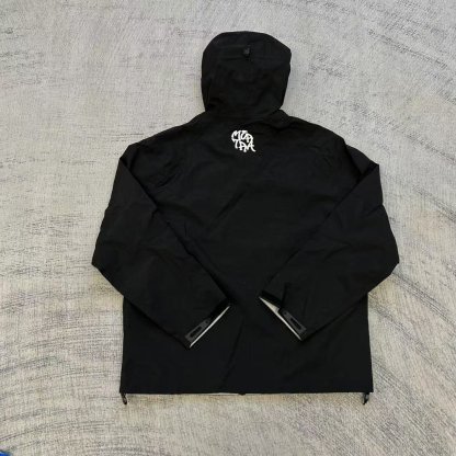 Mertra Monogram Shell Jacket Black
