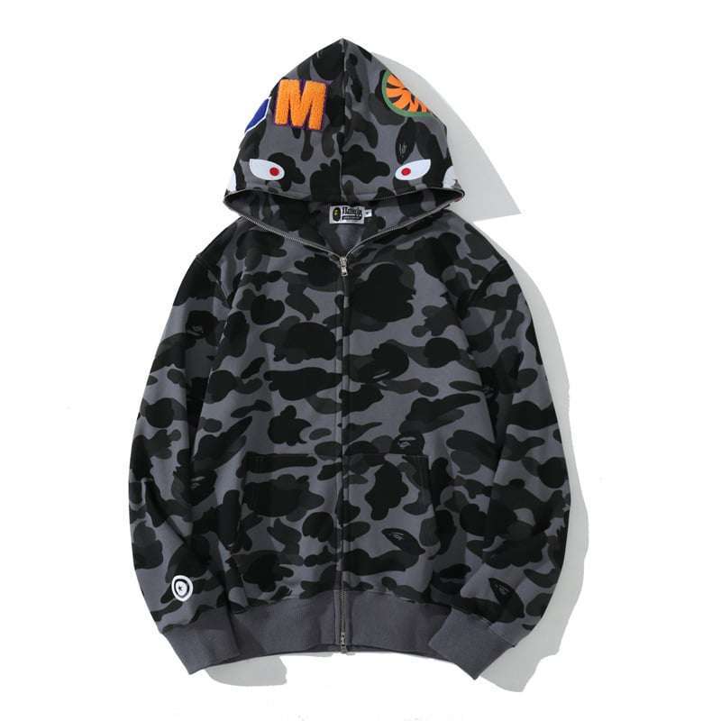  WGM Dark Grey CAMO Hoodie-OSI