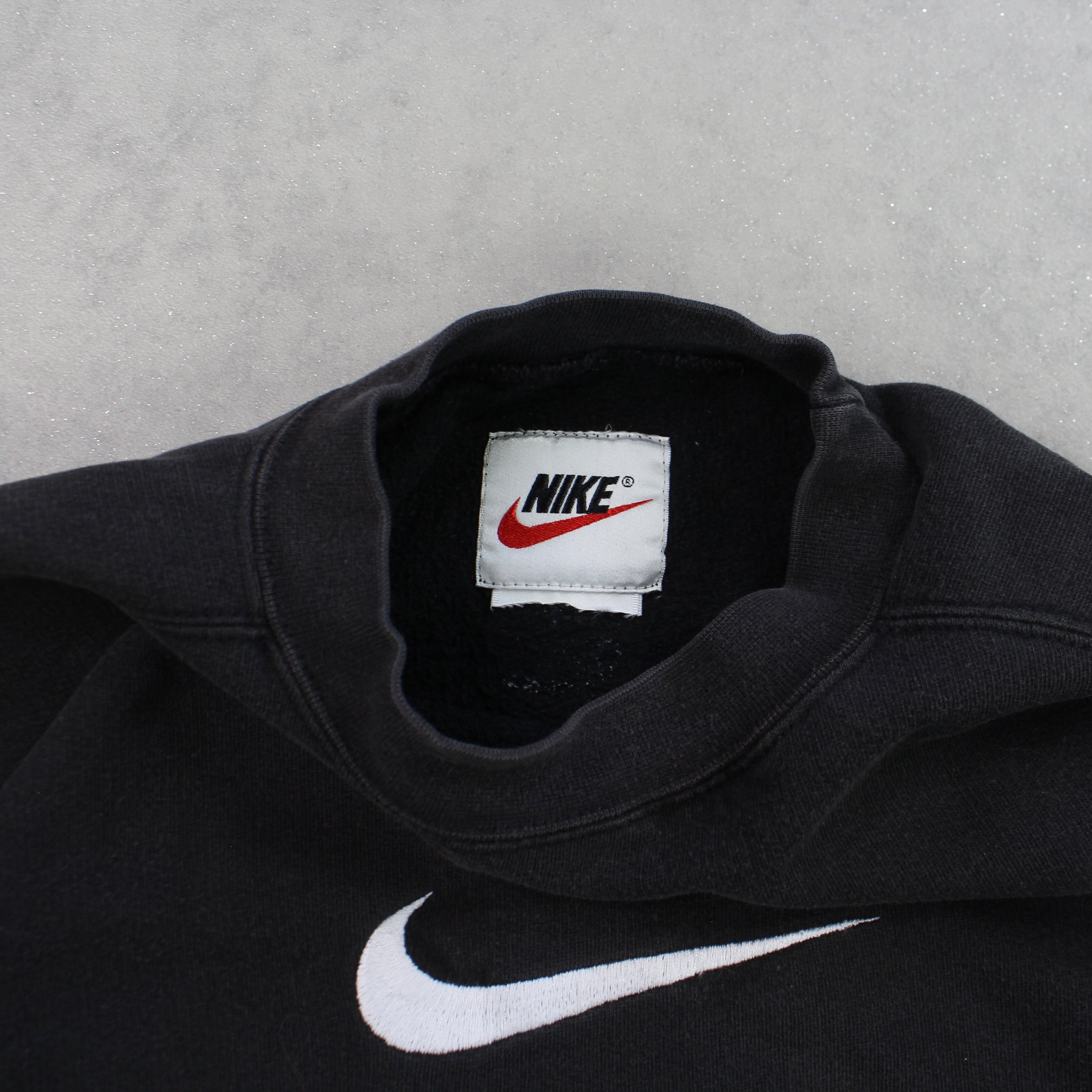 RARE 1990s  Sweatshirt Black-OSI