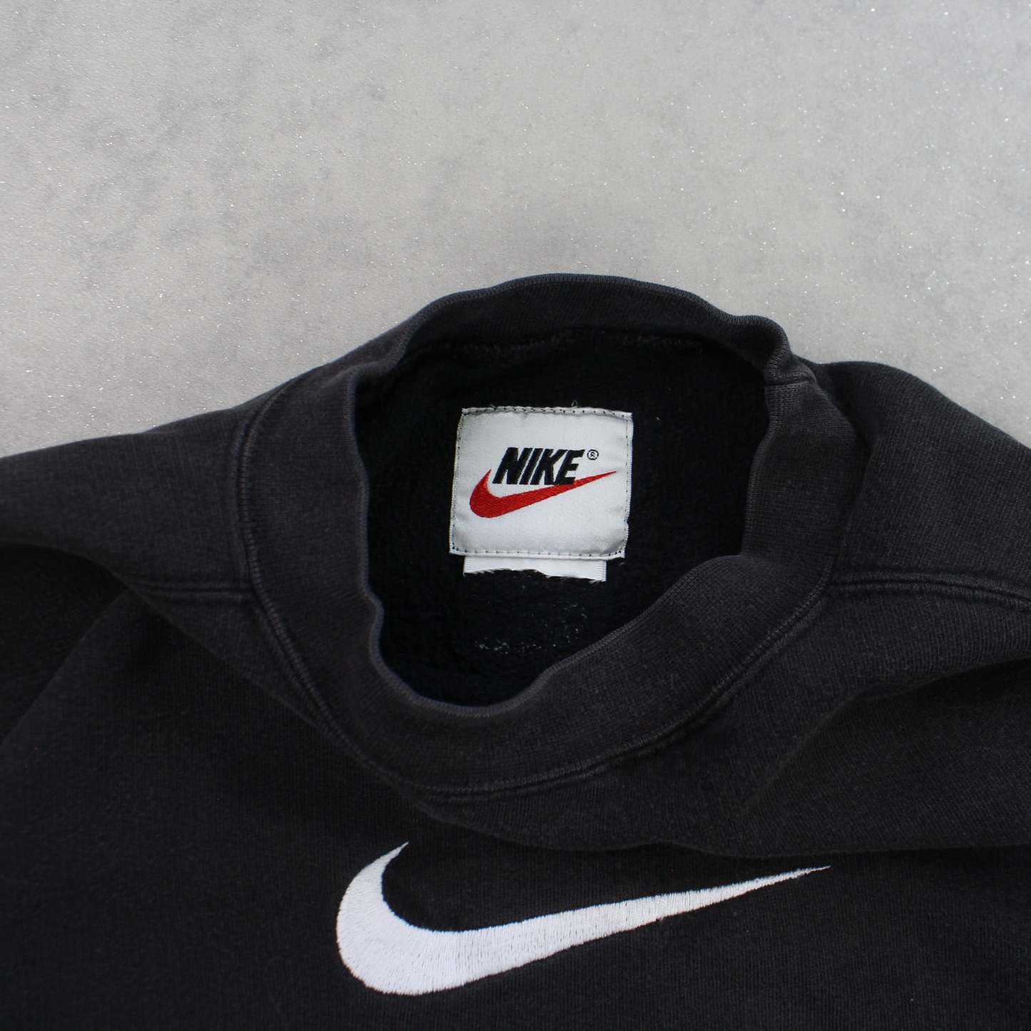 RARE 1990s  Sweatshirt Black-OSI