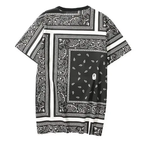  Head Bandana Print T-Shirt-OSI