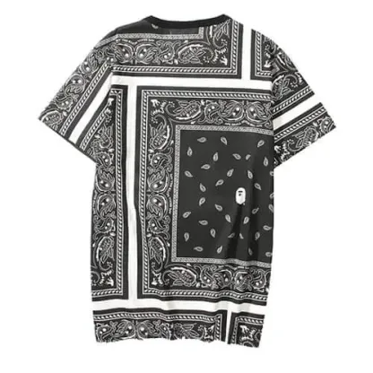  Head Bandana Print T-Shirt-OSI